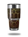 Skin Decal Wrap compatible with Yeti Tumbler Rambler 30 oz Ancient Tiles (TUMBLER NOT INCLUDED)