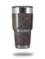 Skin Decal Wrap compatible with Yeti Tumbler Rambler 30 oz Hexfold (TUMBLER NOT INCLUDED)