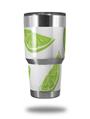 Skin Decal Wrap compatible with Yeti Tumbler Rambler 30 oz Limes (TUMBLER NOT INCLUDED)