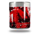 Skin Decal Wrap for Yeti Rambler Lowball - Red Graffiti
