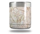 Skin Decal Wrap for Yeti Rambler Lowball - Flowers Pattern 17
