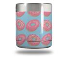 Skin Decal Wrap for Yeti Rambler Lowball - Donuts Blue