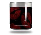 Skin Decal Wrap for Yeti Rambler Lowball - Red And Black Lips