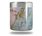 Skin Decal Wrap for Yeti Rambler Lowball - Cotton Candy Gilded Marble