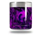 Skin Decal Wrap compatible with Yeti Rambler Lowball - Liquid Metal Chrome Purple (YETI NOT INCLUDED)