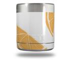 Skin Decal Wrap compatible with Yeti Rambler Lowball - Oranges (YETI NOT INCLUDED)