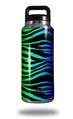 WraptorSkinz Skin Decal Wrap for Yeti Rambler Bottle 36oz Rainbow Zebra  (YETI NOT INCLUDED)