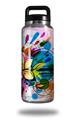 WraptorSkinz Skin Decal Wrap for Yeti Rambler Bottle 36oz Floral Splash  (YETI NOT INCLUDED)
