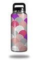 WraptorSkinz Skin Decal Wrap for Yeti Rambler Bottle 36oz Brushed Circles Pink  (YETI NOT INCLUDED)