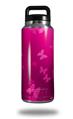 WraptorSkinz Skin Decal Wrap for Yeti Rambler Bottle 36oz Bokeh Butterflies Hot Pink  (YETI NOT INCLUDED)