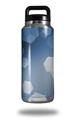 WraptorSkinz Skin Decal Wrap for Yeti Rambler Bottle 36oz Bokeh Hex Blue  (YETI NOT INCLUDED)