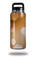 WraptorSkinz Skin Decal Wrap for Yeti Rambler Bottle 36oz Bokeh Hex Orange  (YETI NOT INCLUDED)