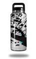 WraptorSkinz Skin Decal Wrap for Yeti Rambler Bottle 36oz Baja 0018 Neon Teal  (YETI NOT INCLUDED)