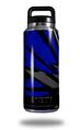 WraptorSkinz Skin Decal Wrap for Yeti Rambler Bottle 36oz Baja 0040 Blue Royal  (YETI NOT INCLUDED)