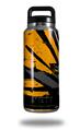 WraptorSkinz Skin Decal Wrap for Yeti Rambler Bottle 36oz Baja 0040 Orange  (YETI NOT INCLUDED)