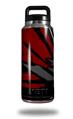 WraptorSkinz Skin Decal Wrap for Yeti Rambler Bottle 36oz Baja 0040 Red Dark  (YETI NOT INCLUDED)