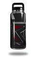 WraptorSkinz Skin Decal Wrap for Yeti Rambler Bottle 36oz Baja 0023 Red Dark  (YETI NOT INCLUDED)