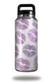 WraptorSkinz Skin Decal Wrap for Yeti Rambler Bottle 36oz Purple Lips  (YETI NOT INCLUDED)