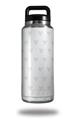 WraptorSkinz Skin Decal Wrap for Yeti Rambler Bottle 36oz Hearts Light Blue (YETI NOT INCLUDED)