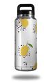 WraptorSkinz Skin Decal Wrap for Yeti Rambler Bottle 36oz Lemon Black and White (YETI NOT INCLUDED)