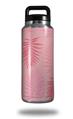 WraptorSkinz Skin Decal Wrap for Yeti Rambler Bottle 36oz Palms 01 Pink On Pink (YETI NOT INCLUDED)