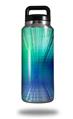 Skin Decal Wrap for Yeti Rambler Bottle 36oz Bent Light Seafoam Greenish (YETI NOT INCLUDED)