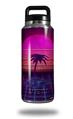 Skin Decal Wrap for Yeti Rambler Bottle 36oz Synth Beach (YETI NOT INCLUDED)