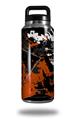 Skin Decal Wrap for Yeti Rambler Bottle 36oz Baja 0003 Burnt Orange (YETI NOT INCLUDED)