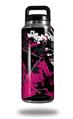 Skin Decal Wrap for Yeti Rambler Bottle 36oz Baja 0003 Hot Pink (YETI NOT INCLUDED)