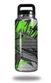 Skin Decal Wrap for Yeti Rambler Bottle 36oz Baja 0032 Neon Green (YETI NOT INCLUDED)