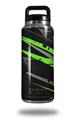 Skin Decal Wrap for Yeti Rambler Bottle 36oz Baja 0014 Neon Green (YETI NOT INCLUDED)