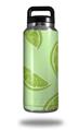 Skin Decal Wrap compatible with Yeti Rambler Bottle 36oz Limes Green (YETI NOT INCLUDED)