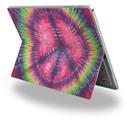 Tie Dye Peace Sign 103 - Decal Style Vinyl Skin (fits Microsoft Surface Pro 4)