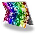 Rainbow Graffiti - Decal Style Vinyl Skin (fits Microsoft Surface Pro 4)