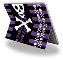 Skulls and Stripes 6 - Decal Style Vinyl Skin (fits Microsoft Surface Pro 4)