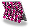 Pink Skulls and Stars - Decal Style Vinyl Skin (fits Microsoft Surface Pro 4)