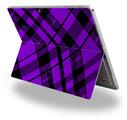 Purple Plaid - Decal Style Vinyl Skin (fits Microsoft Surface Pro 4)