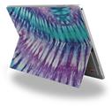 Tie Dye Purple Stripes - Decal Style Vinyl Skin (fits Microsoft Surface Pro 4)