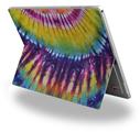 Tie Dye Purple Gears - Decal Style Vinyl Skin (fits Microsoft Surface Pro 4)
