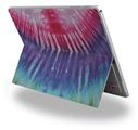 Tie Dye Pink Stripes - Decal Style Vinyl Skin (fits Microsoft Surface Pro 4)