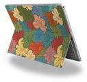 Flowers Pattern 01 - Decal Style Vinyl Skin (fits Microsoft Surface Pro 4)