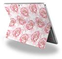 Flowers Pattern Roses 13 - Decal Style Vinyl Skin (fits Microsoft Surface Pro 4)