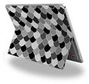 Scales Black - Decal Style Vinyl Skin fits Microsoft Surface Pro 4 (SURFACE NOT INCLUDED)
