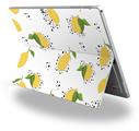 Lemon Black and White - Decal Style Vinyl Skin fits Microsoft Surface Pro 4 (SURFACE NOT INCLUDED)