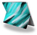 Paint Blend Teal - Decal Style Vinyl Skin fits Microsoft Surface Pro 4 (SURFACE NOT INCLUDED)