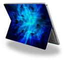 Cubic Shards Blue - Decal Style Vinyl Skin fits Microsoft Surface Pro 4 (SURFACE NOT INCLUDED)