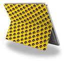 Iowa Hawkeyes Tigerhawk Tiled 06 Black on Gold - Decal Style Vinyl Skin fits Microsoft Surface Pro 4 (SURFACE NOT INCLUDED)