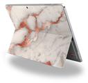 Rose Gold Gilded Marble - Decal Style Vinyl Skin fits Microsoft Surface Pro 4 (SURFACE NOT INCLUDED)