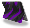Jagged Camo Purple - Decal Style Vinyl Skin fits Microsoft Surface Pro 4 (SURFACE NOT INCLUDED)