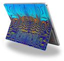 Decal Style Vinyl Skin compatible with Microsoft Surface Pro 4 Dancing Lilies